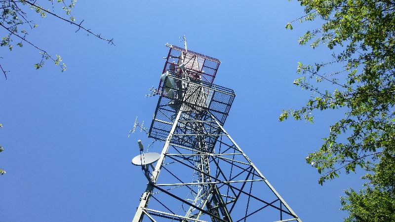 Sonnenberg Wandern Leithagebirge Wanderung Sendeturm