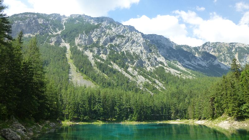 Grüner See Gruener See Wandern Natur Steiermark Ausflug