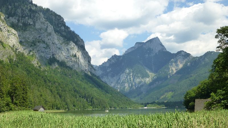 Leopoldsteiner See Natur Wandern Schwimmen Steiermark Ausflug Badesee