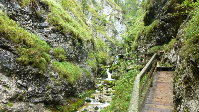 Wasserlochklamm Klamm Steiermark Wasserfälle Wasserfall Wandern Wanderung Palfau