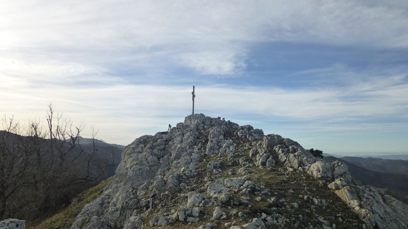 Wandern Wanderung Niederösterreich Gaisstein Gipfel Gipfelkreuz Aussicht