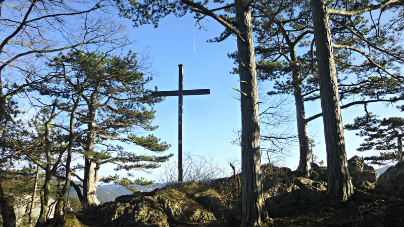 Myrafälle Wandern Wanderung Hausstein Aussicht Gipfelkreuz Natur Wald Ausflug Muggendorf