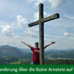 Einfache Wanderung über die Ruine Arnstein auf den Peilstein