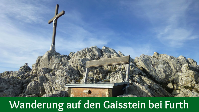 Wandern Wanderung Niederösterreich Gaisstein Gipfel Gipfelkreuz Aussicht